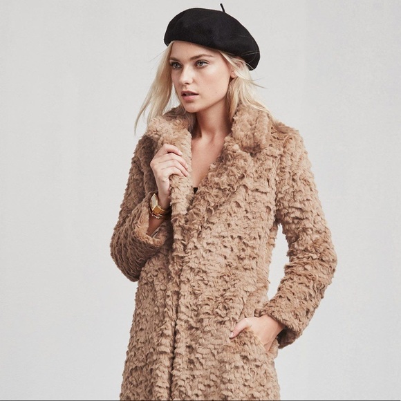 reformation fur coat